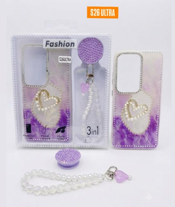 ESTUCHE CON LLAVERO S26 ULTRA