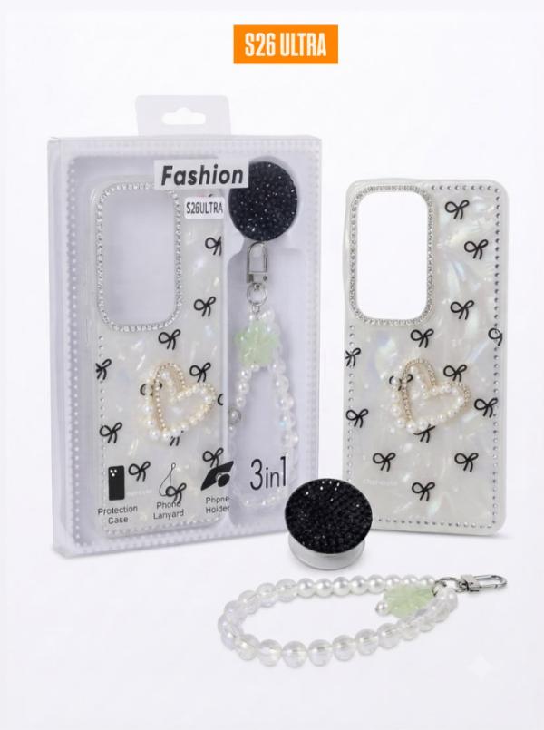 ESTUCHE CON LLAVERO S26 ULTRA
