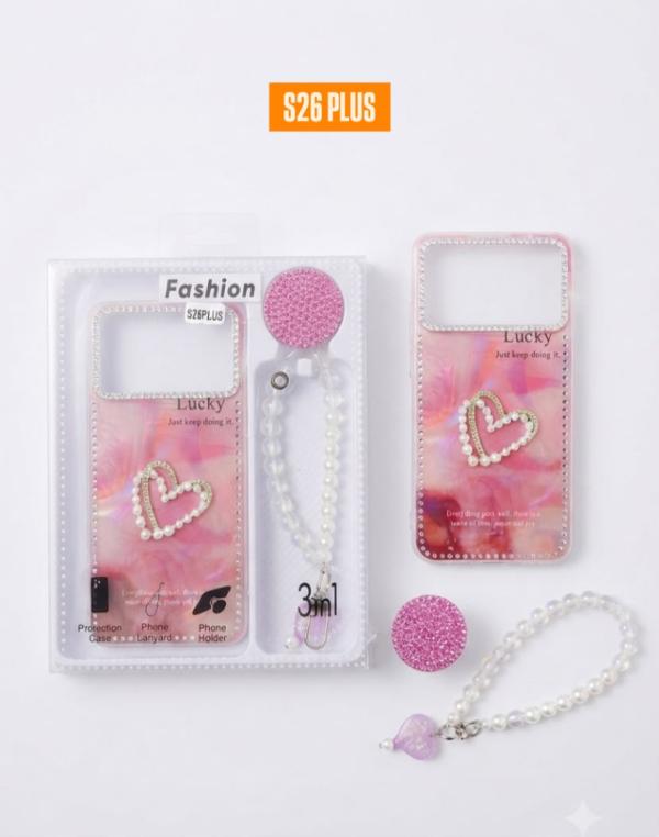 ESTUCHE CON LLAVERO S26 ULTRA