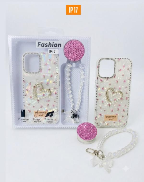 ESTUCHE CON LLAVERO IPHONE 17