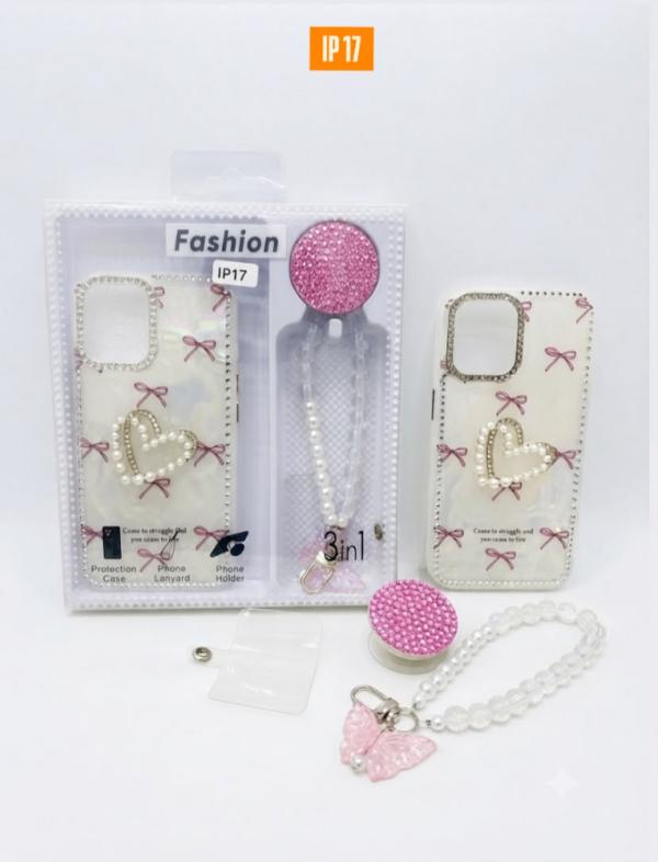 ESTUCHE CON LLAVERO IPHONE 17