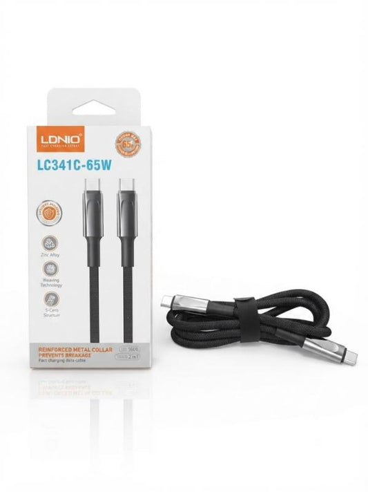 CABLE LDNIO TIPO C A TIPO C 65W 1M LC341C