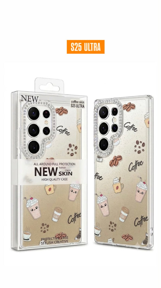 ESTUCHE DISEÑO ESCARCHA  SAMSUNG S25 ULTRA