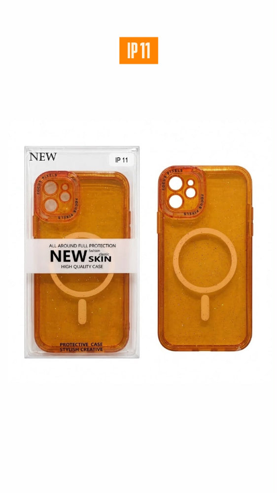 ESTUCHE DISEÑO ESCARCHA IPHONE 11
