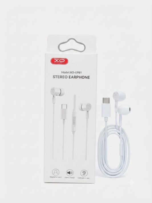 AUDIFONO XO EP81 TIPO C BLANCO