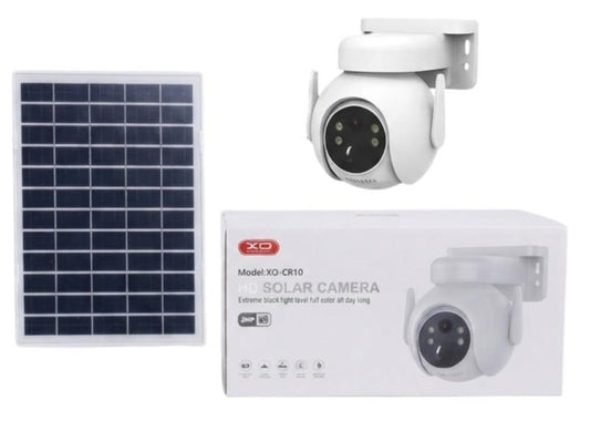 CAMARA SEGURIDAD XO CR 10 PRO 300W PANEL SOLAR