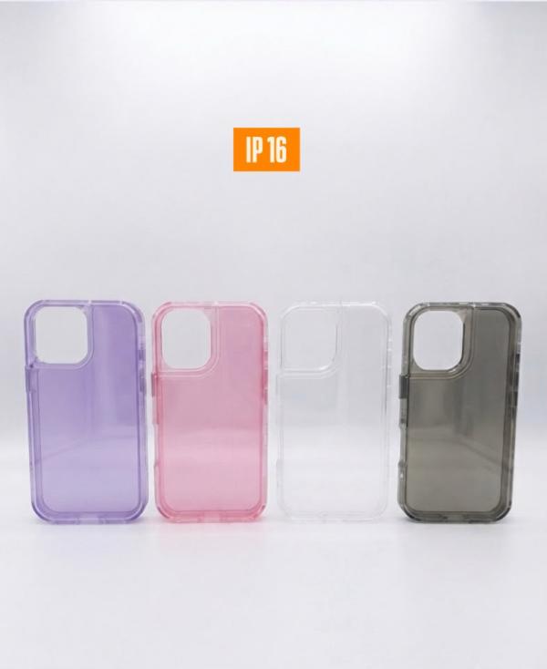 ESTUCHE SPACE FCC COLOR 3EN1 IPHONE 16