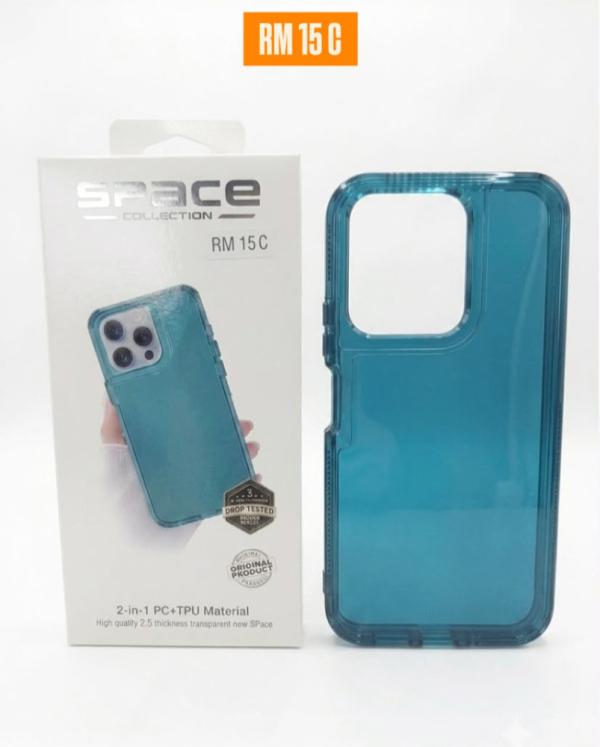 ESTUCHE SPACE FCC COLOR 2EN1 REDMI 15C